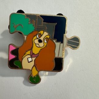 Character Connection Puzzle Mystery Lady From Lady And The Tramp Disney Pin (A3)
