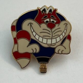 Cheshire Cat Alice In Wonderland Hot Air Balloon Disney Pin (A9)