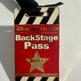 Countdown To MGMs Celebration MGM Backstage Pass Event Gift Disney Pin (B4)