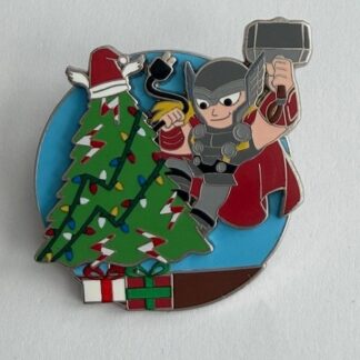 Cutie Thor - Decorating Christmas Tree - Marvel Avengers 2024 Disney Pin F8