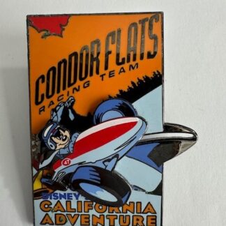 DCA Condor Flats Racing Team Slider Disney Pin B0
