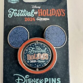 DCA Mickey Icon Festival Of Holidays 2024 Disney Pin (B)