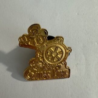 DCL Disney Cruise Line Cast Member Crew Leader Steamboat Willie Mickey Pin (B6)