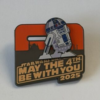 DIS - R2-D2 - Star Wars Day 2025 - May the 4th Be With You Slider Disney Pin H9