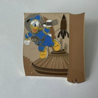 DL Donald Duck In Space Suit At Tomorrowland Pin’venture Puzzle Disney Pin A3
