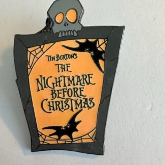 DL Logo Nightmare Before Christmas Frame Collection Skull Disney Pin (C4)