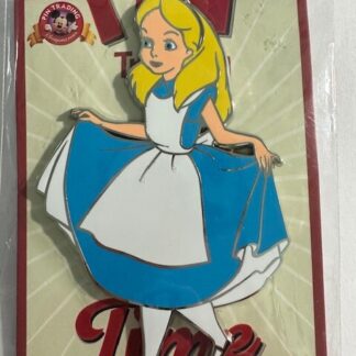 DLP Alice Alice In Wonderland Pin Trading Time LE 400 Disney Pin (B)