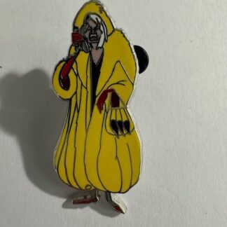 DLP Cruella De Vil Yelling on the Phone 2024 Paris 101 Dalmatians Disney Pin F7