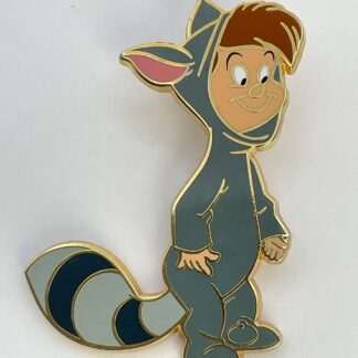 DLP Disney Paris Cast Lanyard Refresh Refresher Twins Lost Boys Raccoon Pin C9