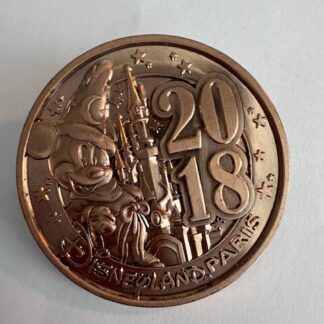 DLP Mickey Medallion 2018 Sorcerer Mickey  Disney Pin (B1)