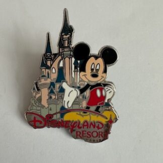 DLP - Mickey and Castle - Disneyland Resort Paris Logo Disney Pin C3