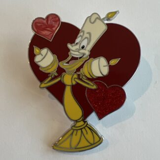 DLP Paris Valentine's Day 2023 Lumiere Disney Pin E8