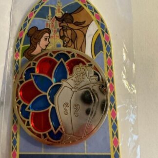 DLP Paris Wardrobe Stained Glass Beauty And The Beast LE 250 Disney Pin (B)