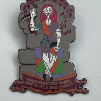 DLR 13 Treats Sally Hurry Back GOOD FRIGHT NIGHTMARE B4 CHRISTMAS DISNEY PIN  C9