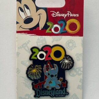 DLR 2020 Stitch From Lilo & Stitch Fireworks  Disney Pin (B)