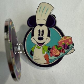 DLR - Chef Mickey - DCA Food and Wine Festival 2025 - Hinged Disney Pin B7