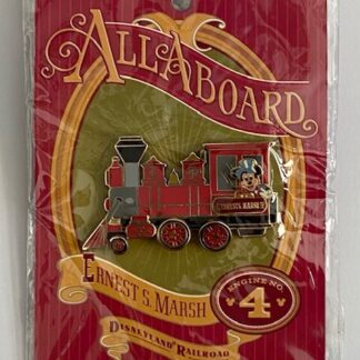 DLR Ernest S. Marsh Train Series #4 All A Board Mickey Disney Pin LE (B)