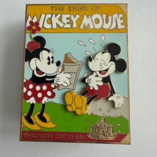 DLR Featured Artist Collection 2006 Paola Gutierrez Mickey Book Disney Pin F7