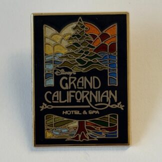 DLR - Grand Californian Hotel & Spa 2017 Stained Glass Disney Pin H9