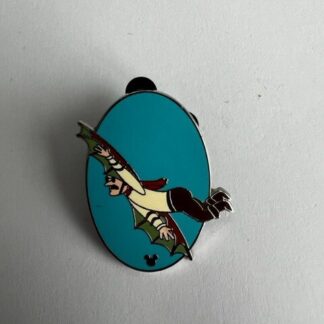 DLR Hidden Mickey 2013 Too Town Pinwheels Flying Man  Disney Pin (C2)