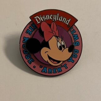 DLR Minnie Spinner Aren’t You Sweet Pink Bow Disney Pin (A6)