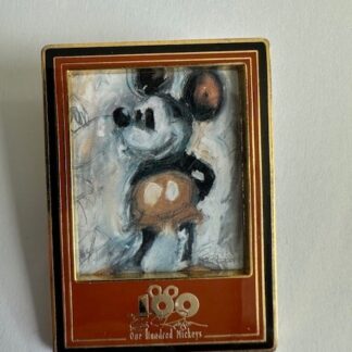 DLR One Hundred Mickeys (MM 073) - Peanut Butter Chocolate 2002 Disney Pin B7