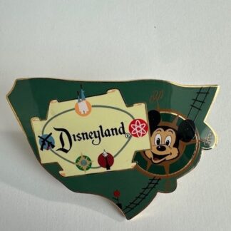 DLR - Park Atlas Disneyland Logo - Cast Member 2000 Disney Pin E8
