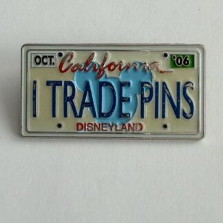 DLR Pin Trading Nights Collection 2006 I Trade Pins License Plate Disney Pin E6