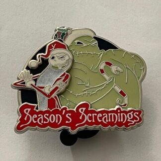 DLR Seasons Screamings Jack Skellington And Oogie Boogie LE Disney Pin (B8)