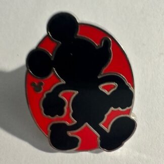 DLR - Walking - Mickey Silhouettes - Hidden Mickey 2017 - 2018 Disney Pin E4
