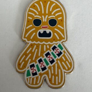 DLR/WDW - Star Wars Holidays 2021 - Chewbacca Gingerbread Cookie Disney Pin F9