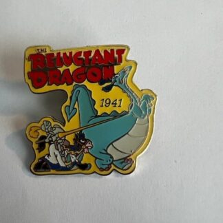 DS Countdown To The Millennium Series Reluctant Dragon Sir Giles Disney Pin (C1)