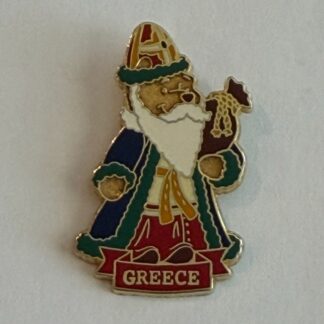 DS - Pooh Santas Around the World - Greece 2023 Disney Pin H6