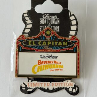 DSF - Beverly Hills Chihuahua - El Capitan - Marquee DSSH 2026 Disney Pin B