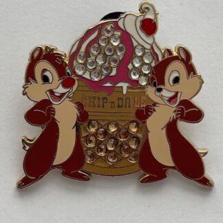DSF Chip & Dale with Ice Cream LE 300 Disney Pin 64692 (B9)