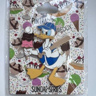 DSF Pin Trader Delight PTD Donald Duck Baseball Disney Pin B