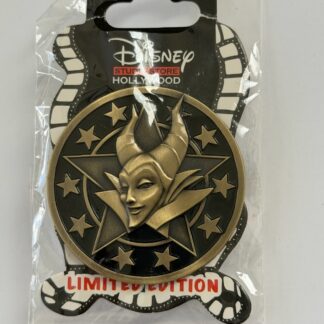 DSSH - Maleficent - Sleeping Beauty - Coin DSF 2014 LE 300 Gold Disney Pin B