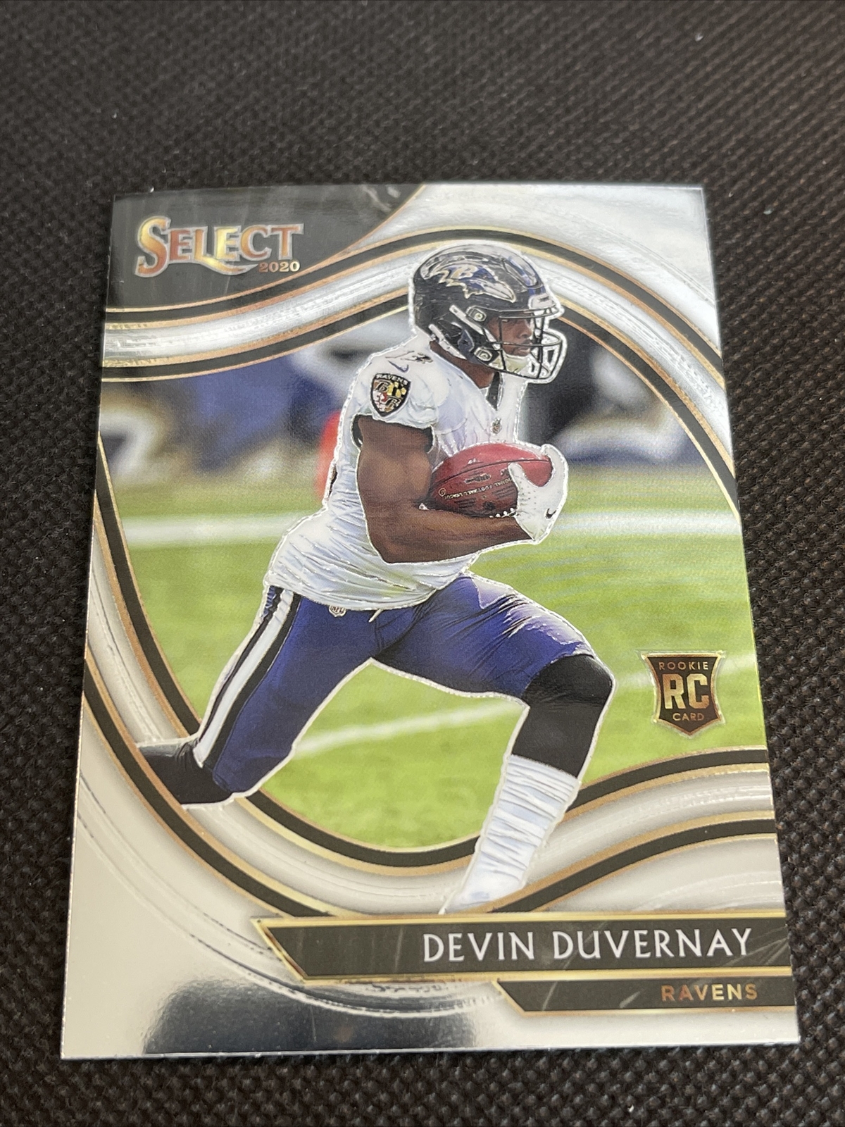 Devin Duvernay 2020 Panini Select Field Level #377 Rookie Baltimore Ravens