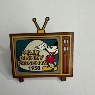 Disney 100 Years of Dreams #7  Walt Disney Presents 1958 Pin (A9)