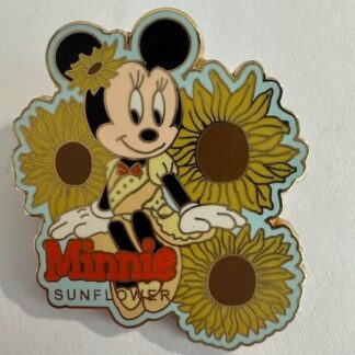 Disney 2004 Minnie's Bouquet Sunflower LE 3000 Minnie Mouse Pin (A4)