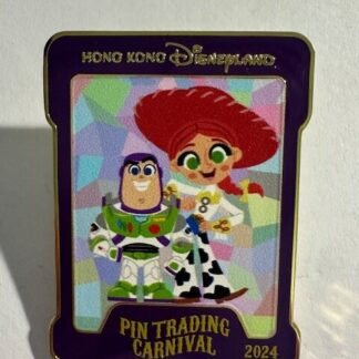 Disney 2024 HKDL Pin Trading Carnival Toy Story Jessie and Buzz LE 750 Pin (C1)