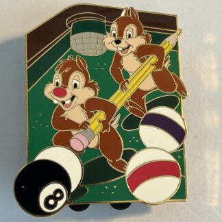 Disney Auctions Chip and Dale Pool Table LE 1000 Pin Eight Ball (A7)