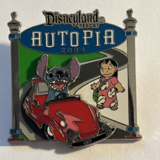Disney Auctions Disneyland Lilo Stitch Autopia 2004 LE 1000 Pin (B7)