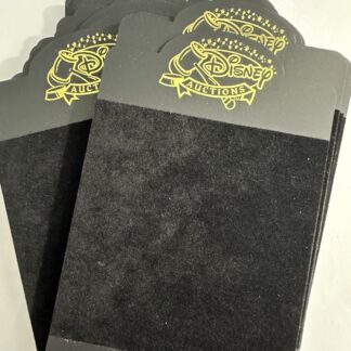 Disney Auctions Large Black Card Back for Pins - 20 Total Cards
