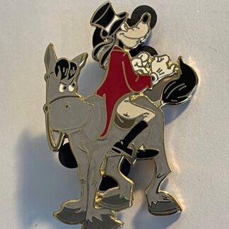 Disney Auctions P.I.N.S Goofy On Horseback Backwards Flawed Disney Pin LE (B8)