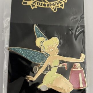 Disney Auctions Tinker Bell Day Of Beauty Nail Polish LE 100 Disney Pin (B)
