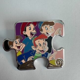 Disney Character Connection Dumbo Puzzle Mystery Pin LE550 Smitty & Boys (C9)