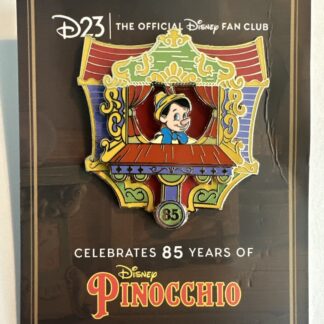Disney D23 Exclusive Pinocchio 85th Anniversary Pin LE Of 1000 In A Cuckoo Clock