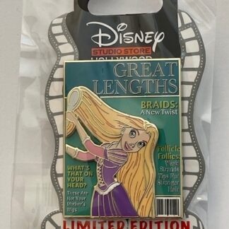 Disney D23 Expo 2024 Fan Event DSSH DSF Magazine Cover Tangled Rapunzel Pin (B)