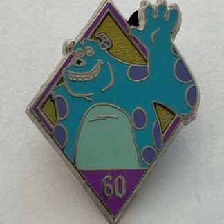 Disney DLR Diamond Celebration 60th Anniversary Monsters INC SULLEY Pin (C7)